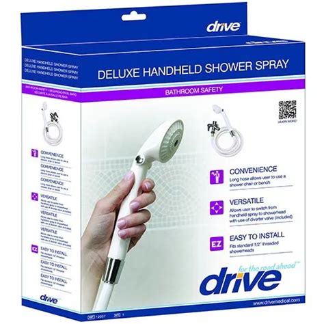 Drive Deluxe Handheld Shower Spray by Drive Medical