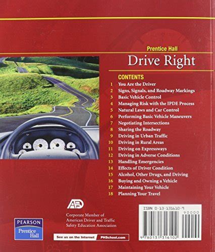 Drive Right Answer Hall Tenth Edition Prentice Revised Key