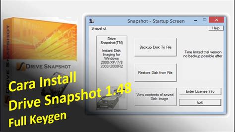 Drive SnapShot 1.48.0.18809 Crack with Full Keygen