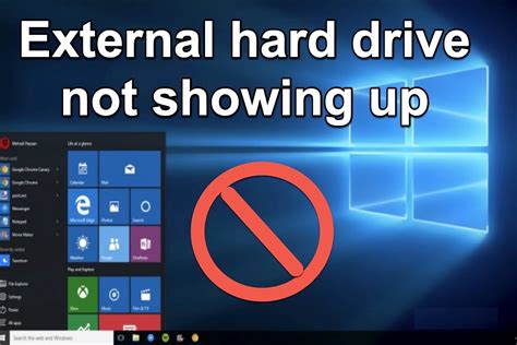 Drive detected but not bootable.  Aug 4, 2025 · Is your external hard...