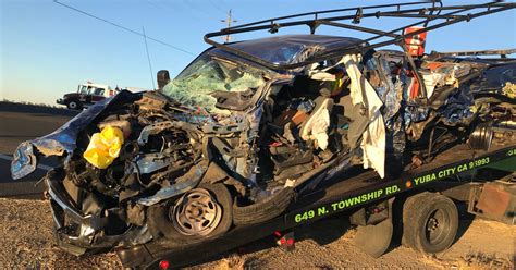 Driver Dead Following Sedan/Pickup Truck Collision on Highway 99 [Nicolaus, CA]