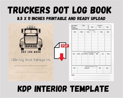 Driver Log Book Template Driver Log Book Template . Driver Log Book