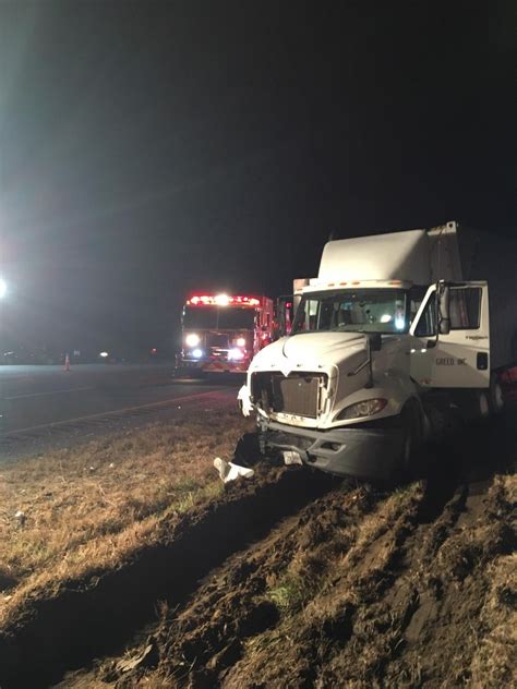Driver airlifted after crash involving tractor-trailer