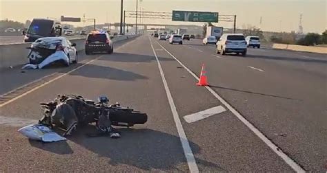 Driver arrested after cutting off motorcyclist on Hwy. 410, seriously injuring rider: OPP