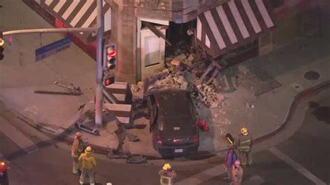 Driver crashes into restaurant in West Hollywood