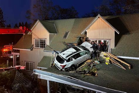 Driver crashes vehicle into home