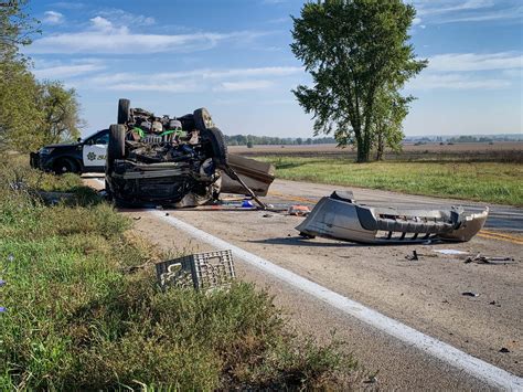 Driver dead after rollover crash in unincorporated Plato Township