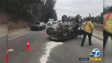 Driver found deceased in Santa Cruz County rollover crash