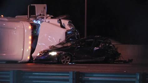 Driver killed after colliding with semi-truck on Turnpike in Davie