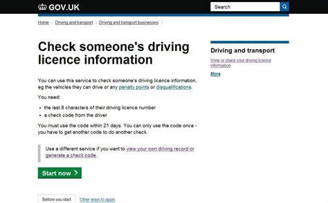 Driver licence checking. gov. uk.  Please be advised: The Clerk of the Court and Co...