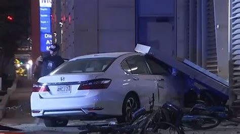Driver slams into building on Albany Street in Boston