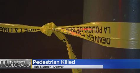 Driver wanted in deadly Denver hit-and-run on Speer Boulevard