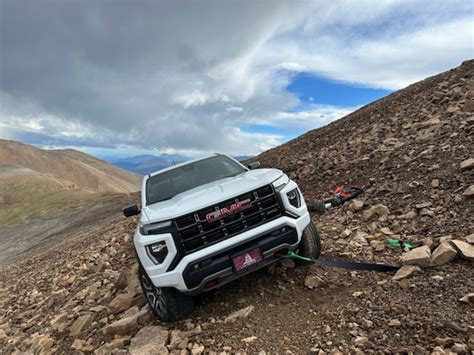 Driver who got pickup stuck on Colorado 14er is hit with hefty tow bill