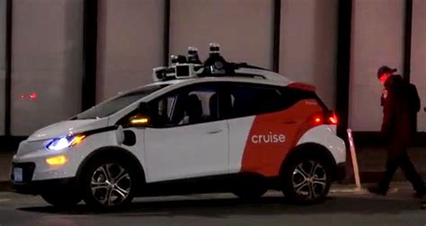 Driverless Cruise vehicle's cameras recorded moment woman was struck in San Francisco