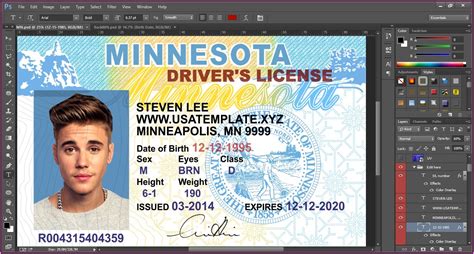 Drivers License Template Software