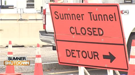 Drivers brace for heavier traffic during second week of the Sumner Tunnel shutdown