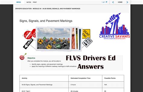 Driver's ED FLVS notes. How do you want to st