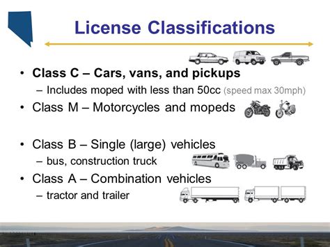 Drivers license class c. Class C. Any vehicle that is not included in classes A or B that carries hazardous materials requiring placards or is designed to carry 16 or more occupants, ... 