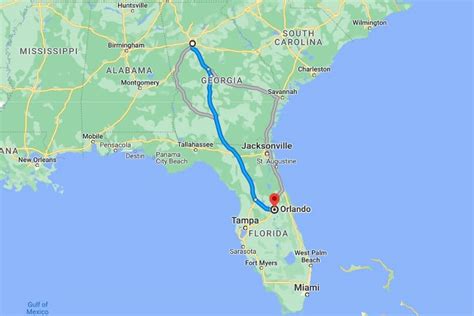 Driving Distance from Atlanta, GA to Interlachen, FL - Travelmath