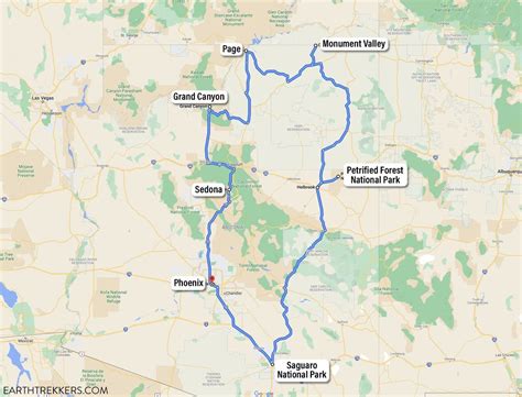 Driving Distance from Oatman, AZ to Phoenix, AZ - Travelmath