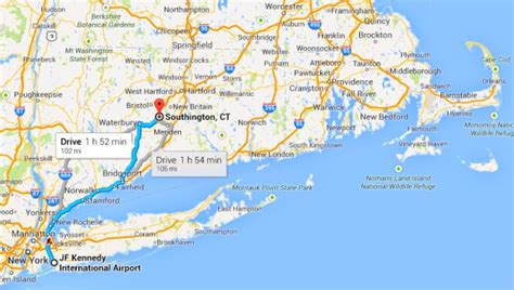 Driving Distance from Wilton, CT to New York, NY