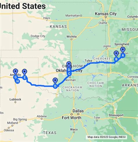 Driving Time from Amarillo, TX to Dallas, TX - Travelmath