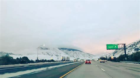 Driving conditions on the grapevine. After Tuesday's strong storm, the California Highway Patrol is warning drivers to use caution while driving in the Grapevine area. Pedro Rivera reports for the KTLA 5 News at 10 on Dec. 14, 2021. 