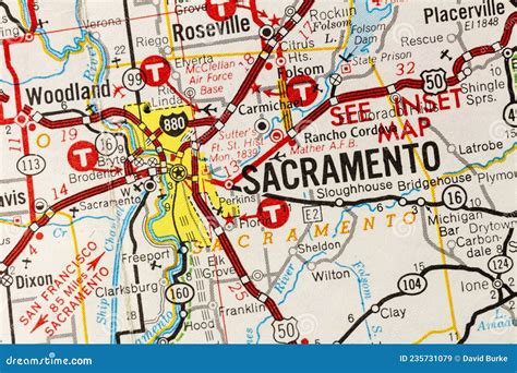 Driving Directions There are five different major roadways that flow into downtown Sacramento: I-5 (Interstate 5) I-80 (Interstate 80) CA-99 (Highway 99) I-80-BR ("Business Route 80," also called the "Capitol City Freeway") US-50 (United States Highway 50, also called the "El Dorado Freeway") From the North/Northwest (Woodland, Redding):. 