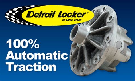 Driving with detroit locker.  The best known automatic type is the Detroit Lock...