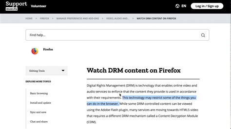 Drm browser. Linux Media Improvements. A number of popular media websites, like Netflix and Amazon Prime Video, make use of Encrypted Media Extensions (EME), a form of Digital Rights Management (DRM). EME is handled by “Widevine” in Vivaldi. On Windows and macOS, Vivaldi fetches the latest Widevine shortly after first startup to allow these sites to play. 