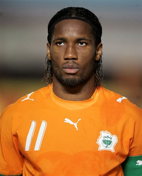 Drogba. Drogba First name Didier Nationality Ivori Coast Date of birth 11/03/1978 Place of birth Abidjan (Ivory Coast) Height 1.88 m Weight 84 Kg Position Center forward Nunber 11 International Ivori Coast (106 appearances) Quality Speed, one … 