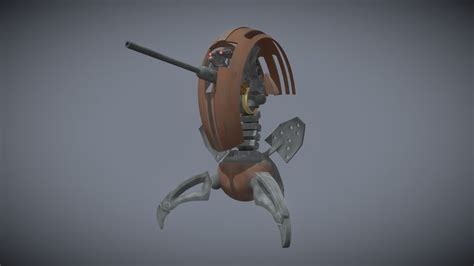 Droideka 3d model.  Download Premium 3D Droideka Models Explore 108 droideka 3D models ...