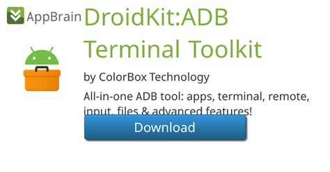 Droidkit apk for android latest version.  All-in-one ADB tool: apps, terminal,...