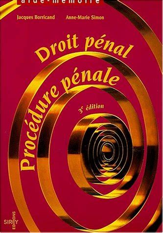 Droit pénal, procédure pénale, 3e édition. - 1989 1995 taurus sho repair manual.