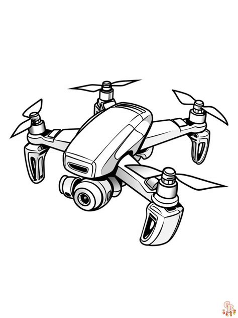 Drone Coloring Pages Coloring Pages