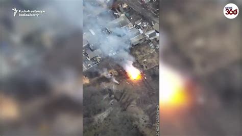 Drone Footage Captures Russian Grad Rockets Being Fired In ... - YouTube