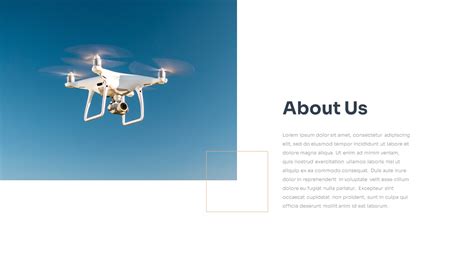 Drone PowerPoint Template For Introduction Presentation
