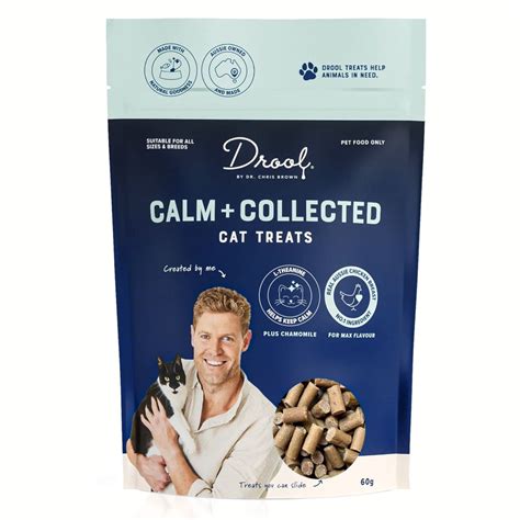 Drool By Dr. Chris Brown Calm + Collected Cat Treats