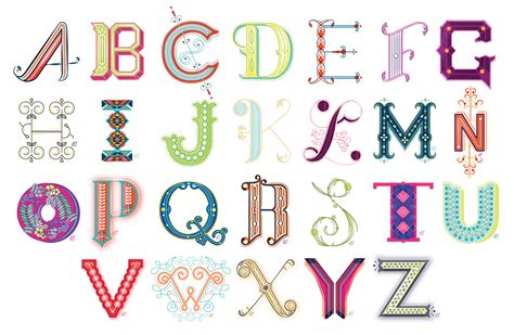 Drop Cap Alphabet on Behance