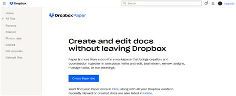 Dropbox Paper review TechRadar