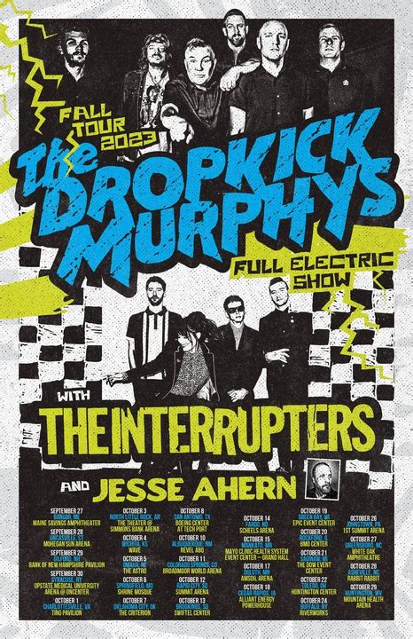 Dropkick Murphys Tickets, 2024 Concert Tour Dates