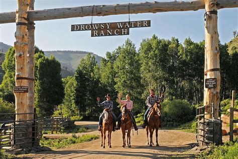 Drowsy water ranch. Enjoy a week of cowboy hospitality at the Drowsy Water Dude Ranch in Colorado. This equestrian holiday offers an enjoyable and relaxing ranch holiday for the whole family - with barns, stables, log cabins and plenty of opportunities for western horse rides. Hidden Trails Ph.1-888-9-Trails 