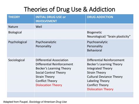 Drug Abuse and Social Learning Theory - Psychology Info