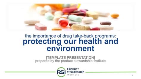 Drug take back programs.  Pharmaceutical Take-Back Programs (PTPs) represent a structur...