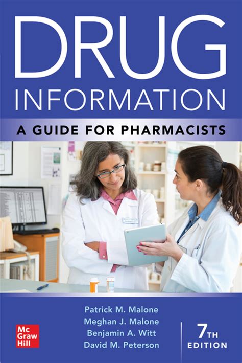 Read Drug Information A Guide For Pharmacists By Patrick M  Malone