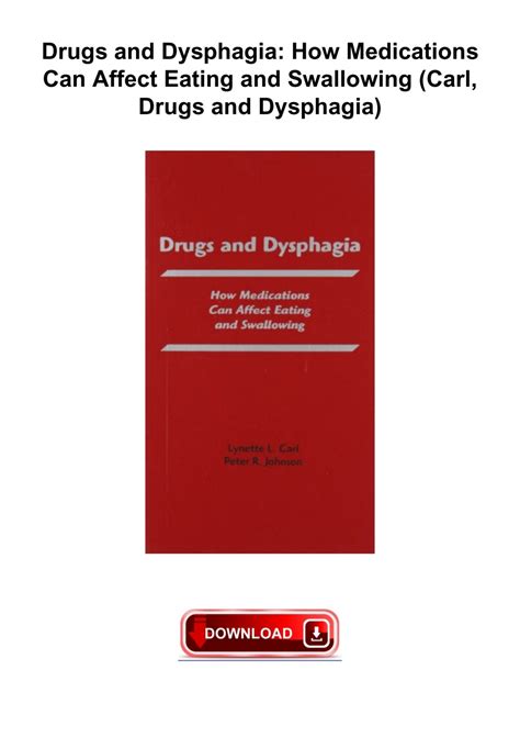 Drugs and Dysphagia: How Medications Can Affect Eating …