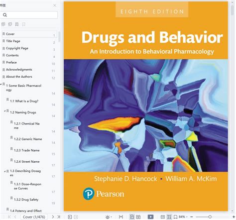 Download Drugs And Behavior An Introduction To Behavioral Pharmacology By William A Mckim