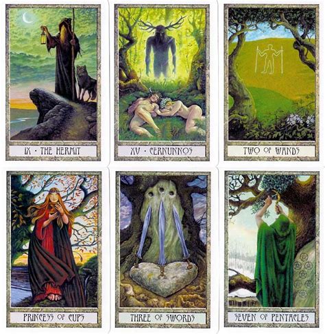 Full Download Druid Craft Tarot Deck Celebrate The Earth By Philip Carrgomm