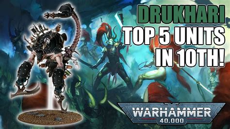 Drukhari itc lists.  We aggregate data from thousands of games played every w...