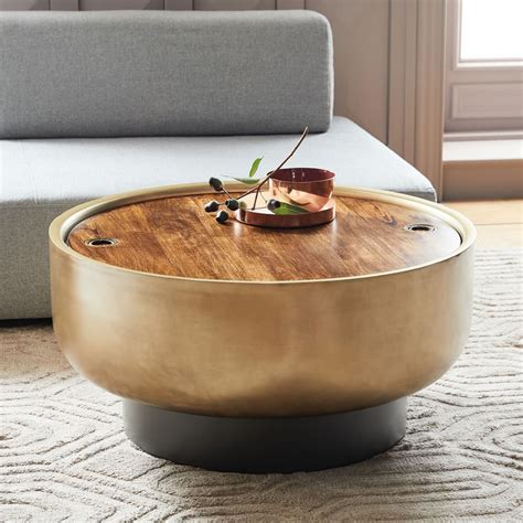 Drum Round Coffee Tables You